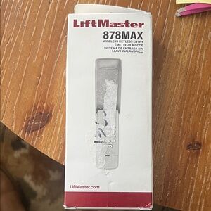 Lift master 878max Wireless Keyless Entry System - White